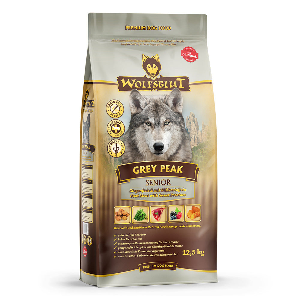 Wolfsblut Grey Peak Senior Hundefutter 12.5 kg bei Futter24
