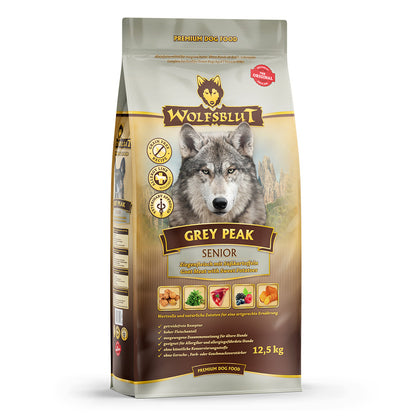 Wolfsblut Grey Peak Senior Hundefutter 12.5 kg bei Futter24