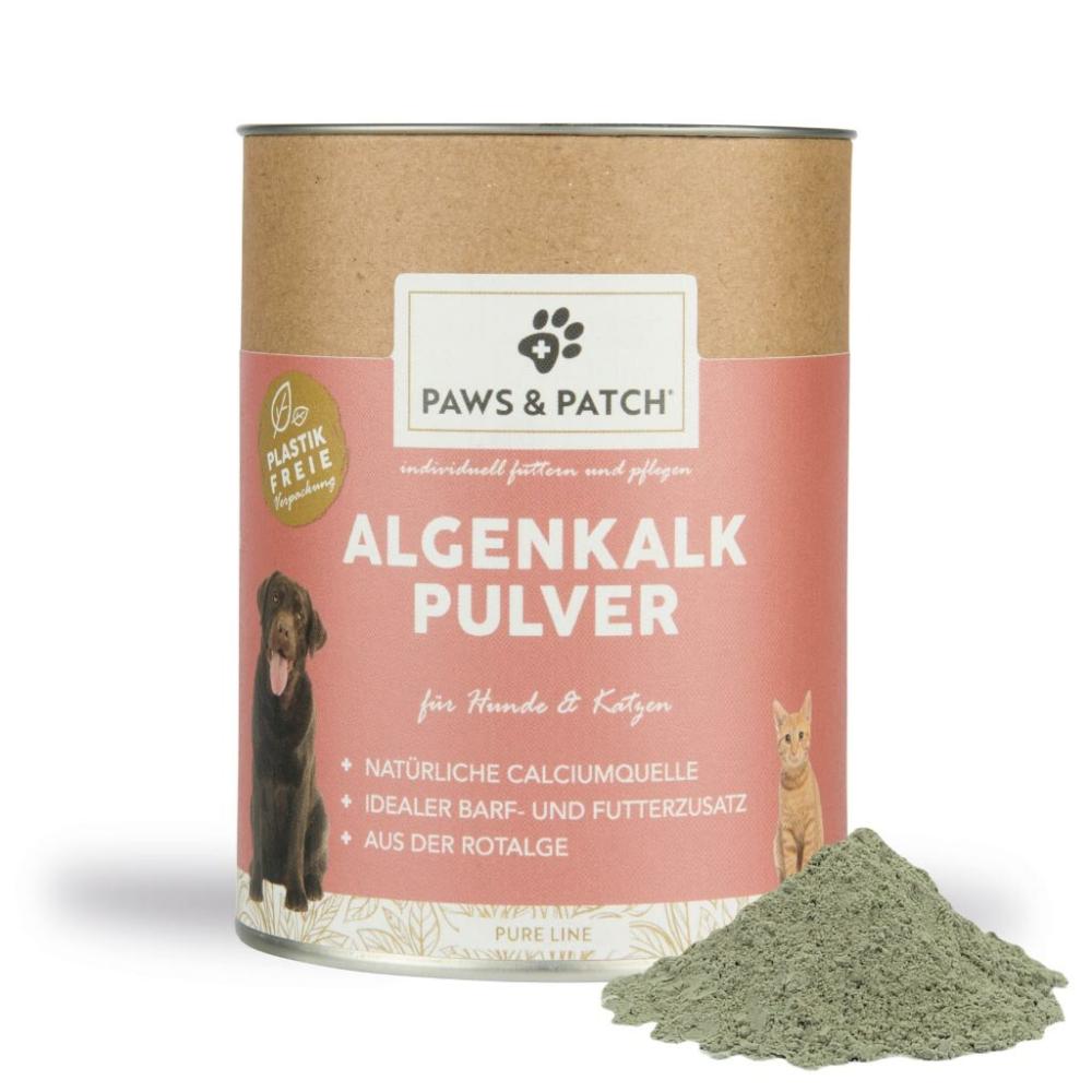 Paws and Patch Algenkalk Pulver für Hunde und Katzen 250g bei Futter24