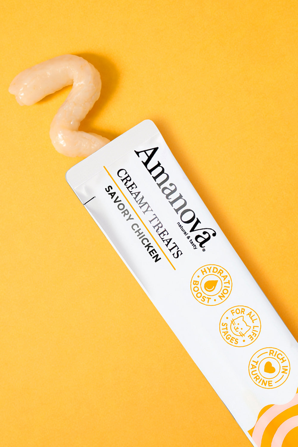 Amanova Creamy Treat Savory Chicken 6x15g
