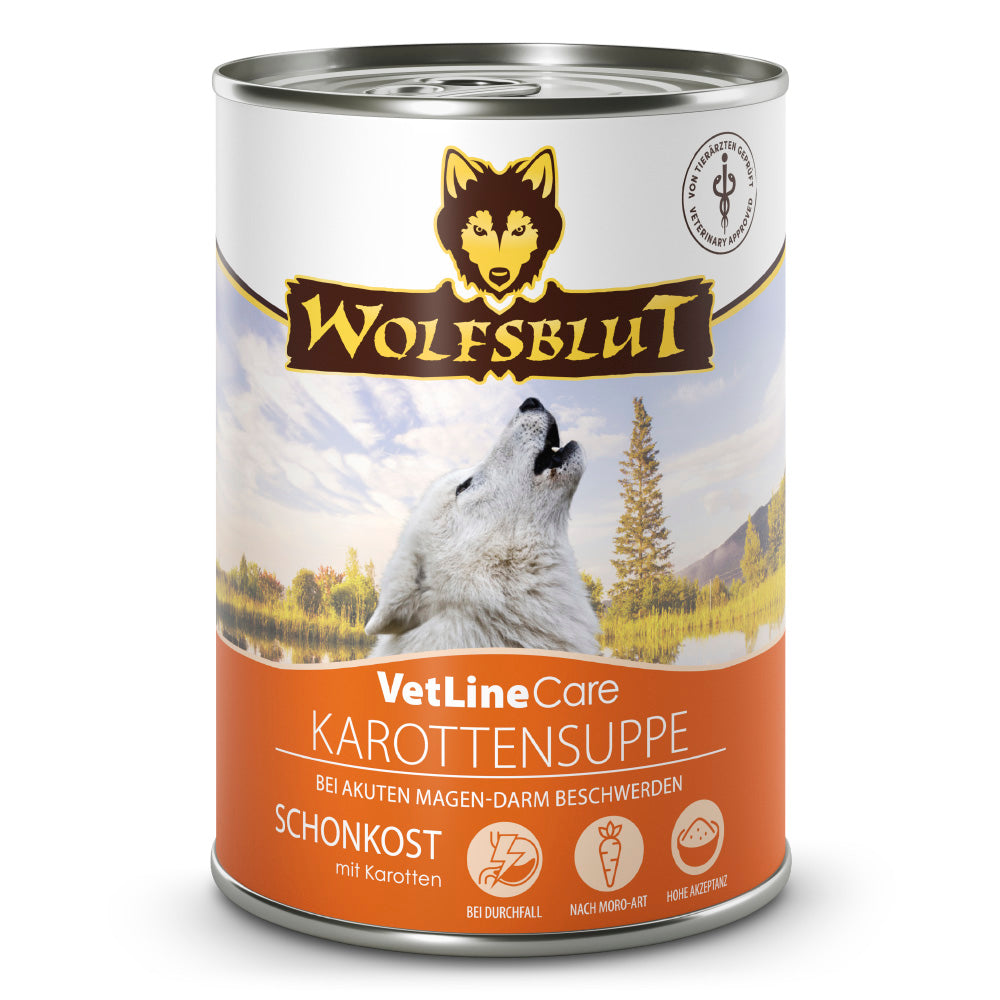 Wolfsblut VetLine Care Karottensuppe Nassfutter 395g bei Futter24