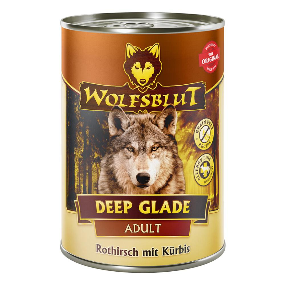 Wolfsblut Deep Glade Nassfutter mit Rothirsch und Kürbis 395g bei Futter24