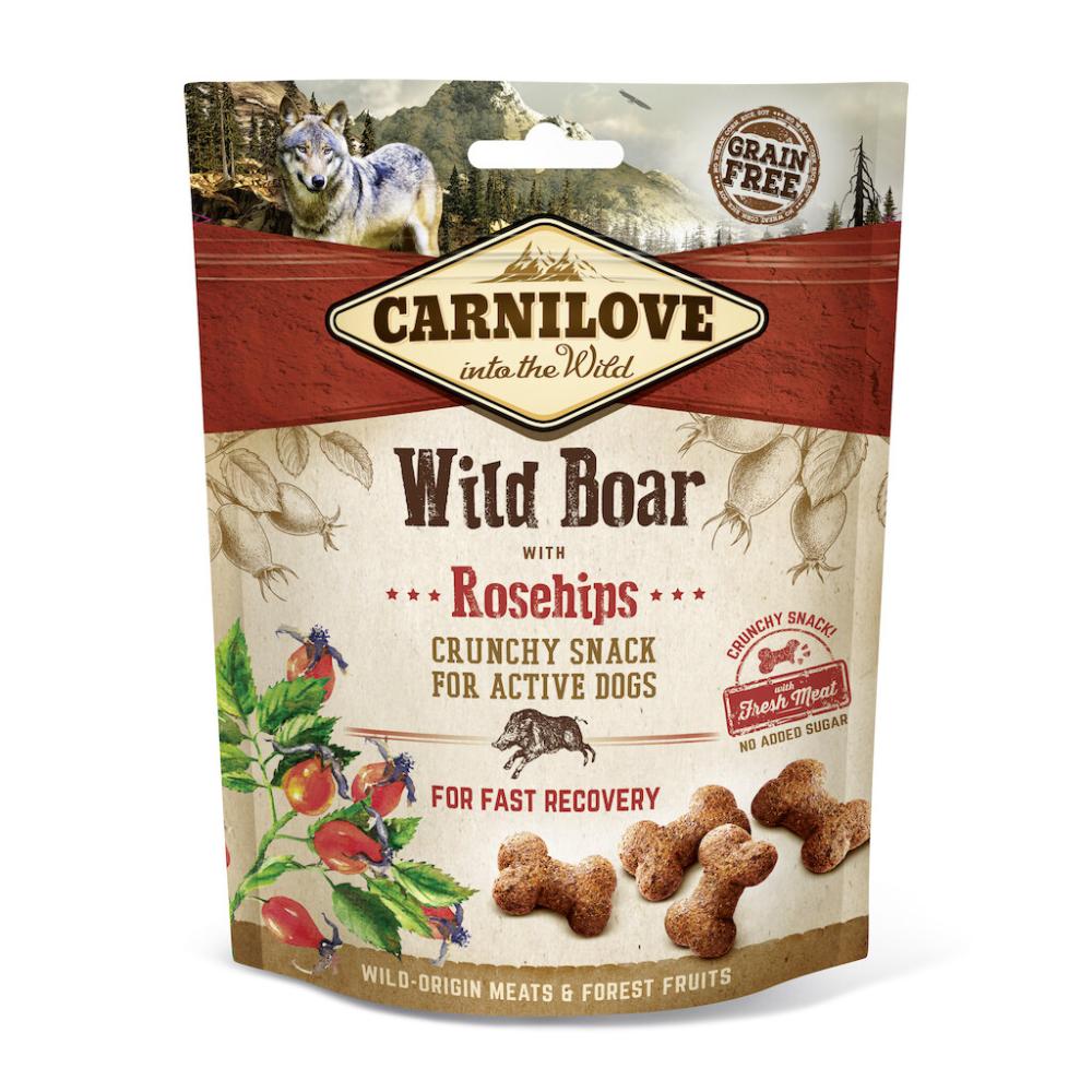 Carnilove Cracker mit Wildschwein und Hagebutten 200 g bei Futter24