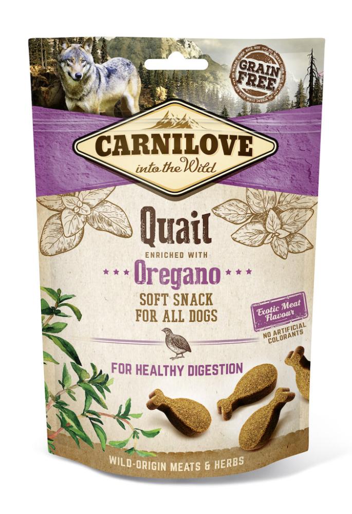 Carnilove Soft Snack Wachtel und Oregano 200g bei Futter24