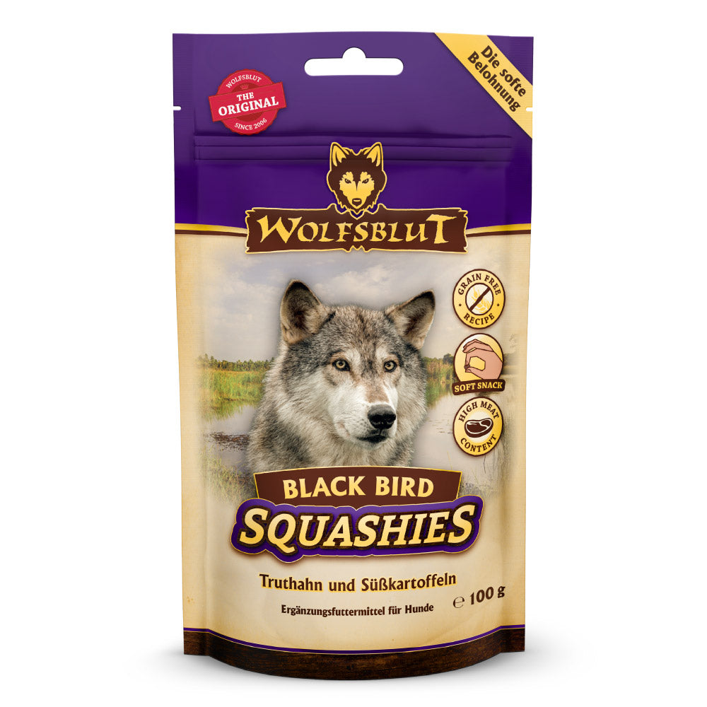 Wolfsblut Black Bird Squashies Hundesnack 100g bei Futter24