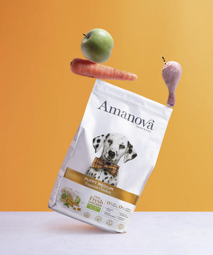 Amanova Puppy Medium Exquisite Chicken Welpenfutter mit Huhn bei Futter24