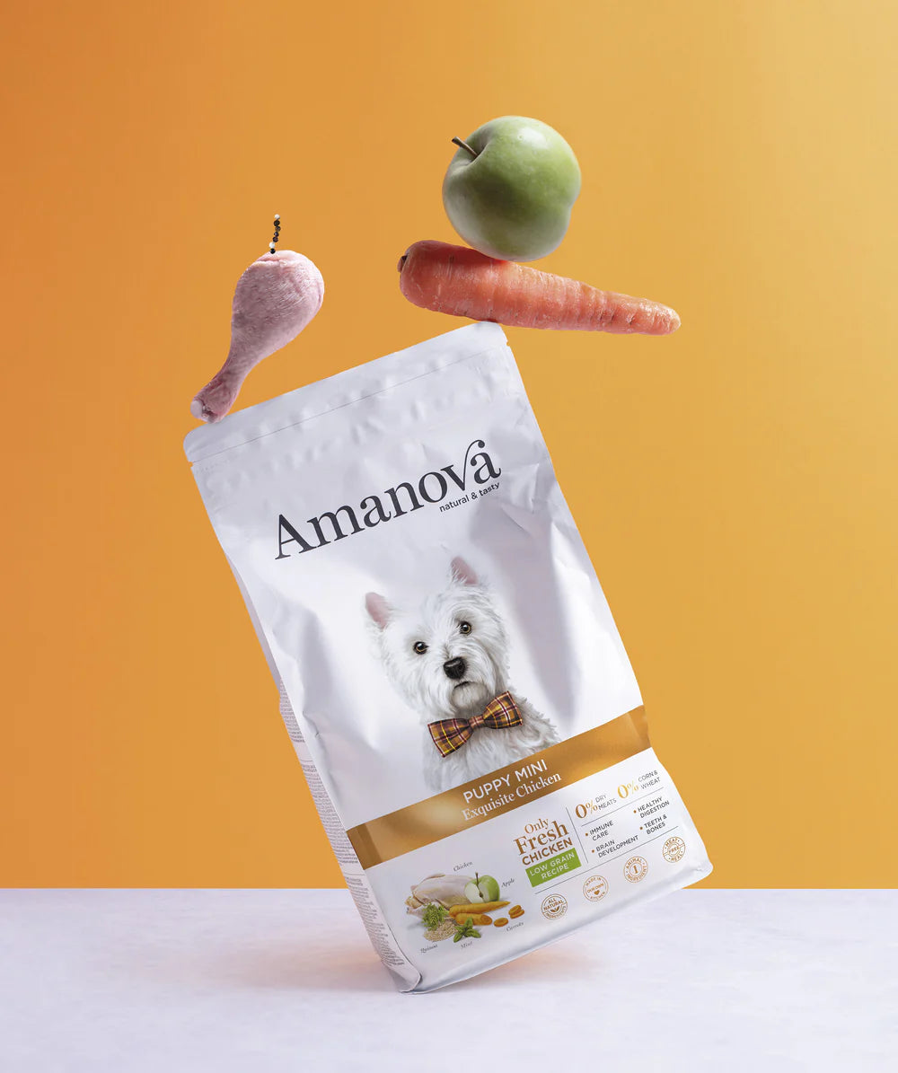 Amanova Puppy Mini Exquisite Chicken Welpenfutter mit Huhn bei Futter24
