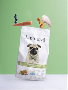 Amanova Puppy Digestive Divine Rabbit Welpenfutter mit Kaninchen bei Futter24