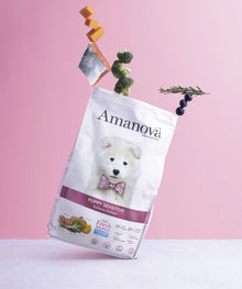 Amanova Puppy Sensitive Salmon Deluxe Welpenfutter mit Lachs bei Futter24