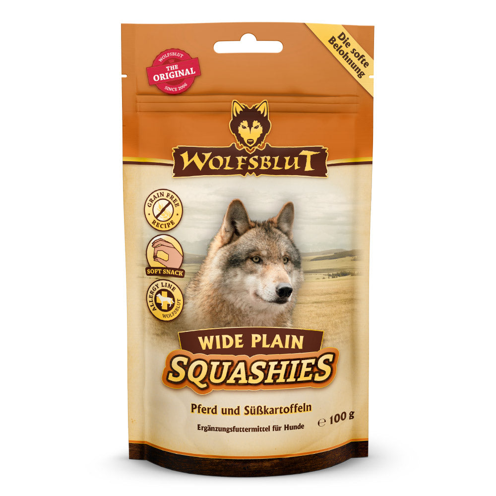 Wolfsblut Wide Plain Squashies Hundesnack 100g bei Futter24