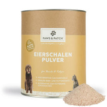 Paws and Patch Eierschalen Pulver für Hunde und Katzen bei Futter24