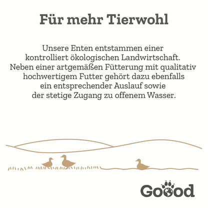 GOOOD Meat Snack Bio-Ente Hundesnack 75g bei Futter24