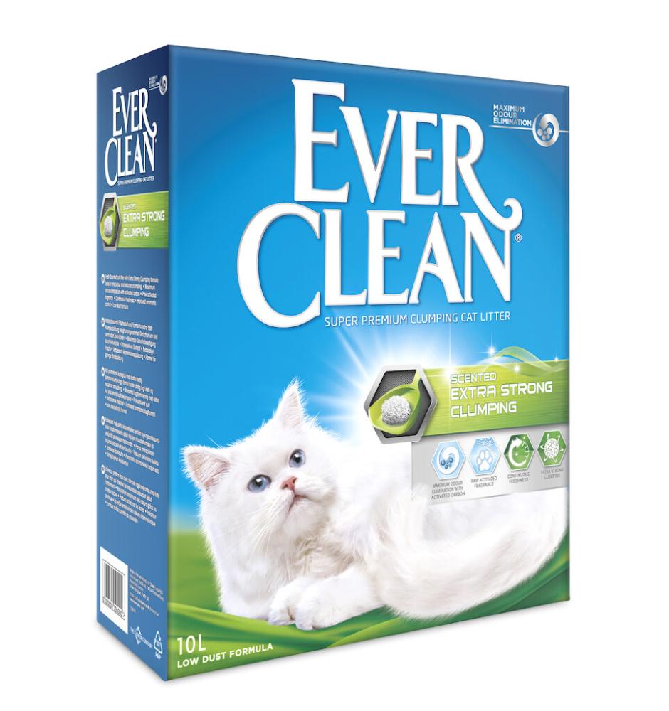 Ever Clean Scented Extra Strong Clumping Katzenstreu 10L bei Futter24