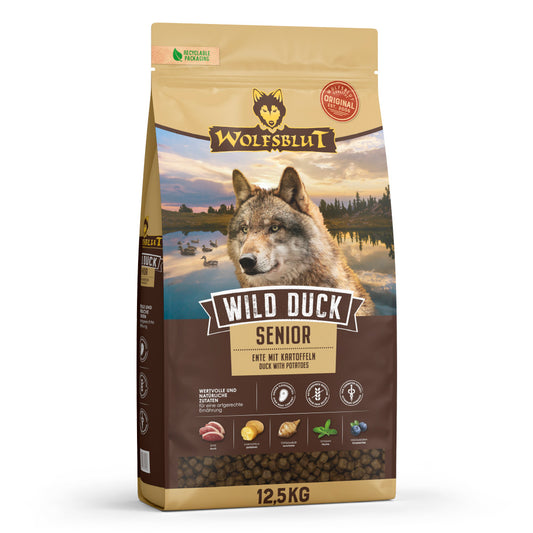 Wolfsblut Wild Duck Senior Hundefutter bei Futter24
