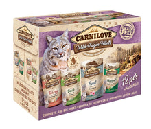 Carnilove Fel Adult Ragout Multipack Katzen-Nassfutter 12x85g bei Futter24