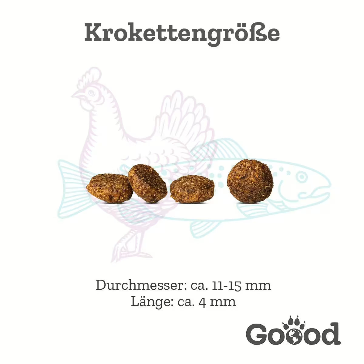 GOOOD Senior Freiland-Huhn Hundefutter bei Futter24