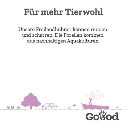 GOOOD Senior Freiland-Huhn Hundefutter bei Futter24