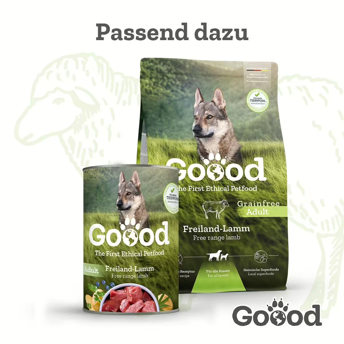 GOOOD Soft Gooodies Freiland-Lamm Hundesnack bei Futter24