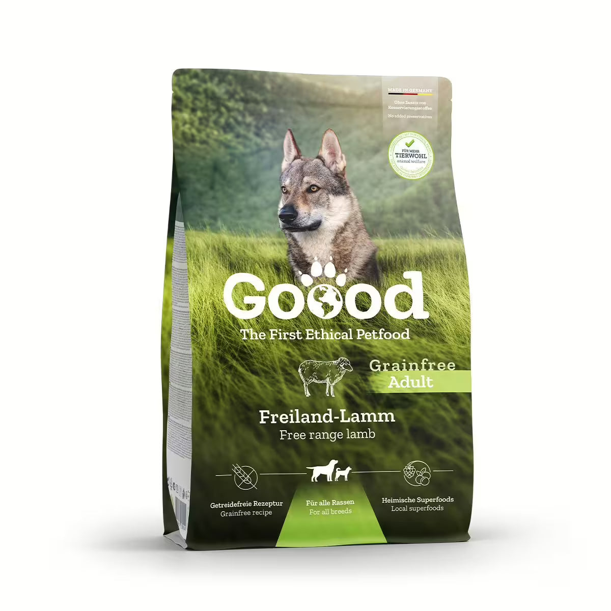 GOOOD Adult Freiland-Lamm Hundefutter bei Futter24