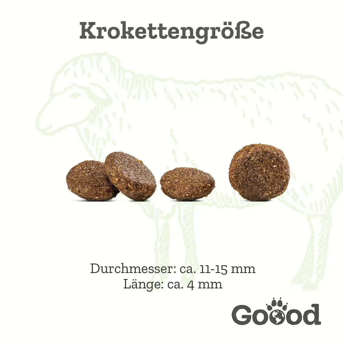 GOOOD Adult Freiland-Lamm Hundefutter bei Futter24
