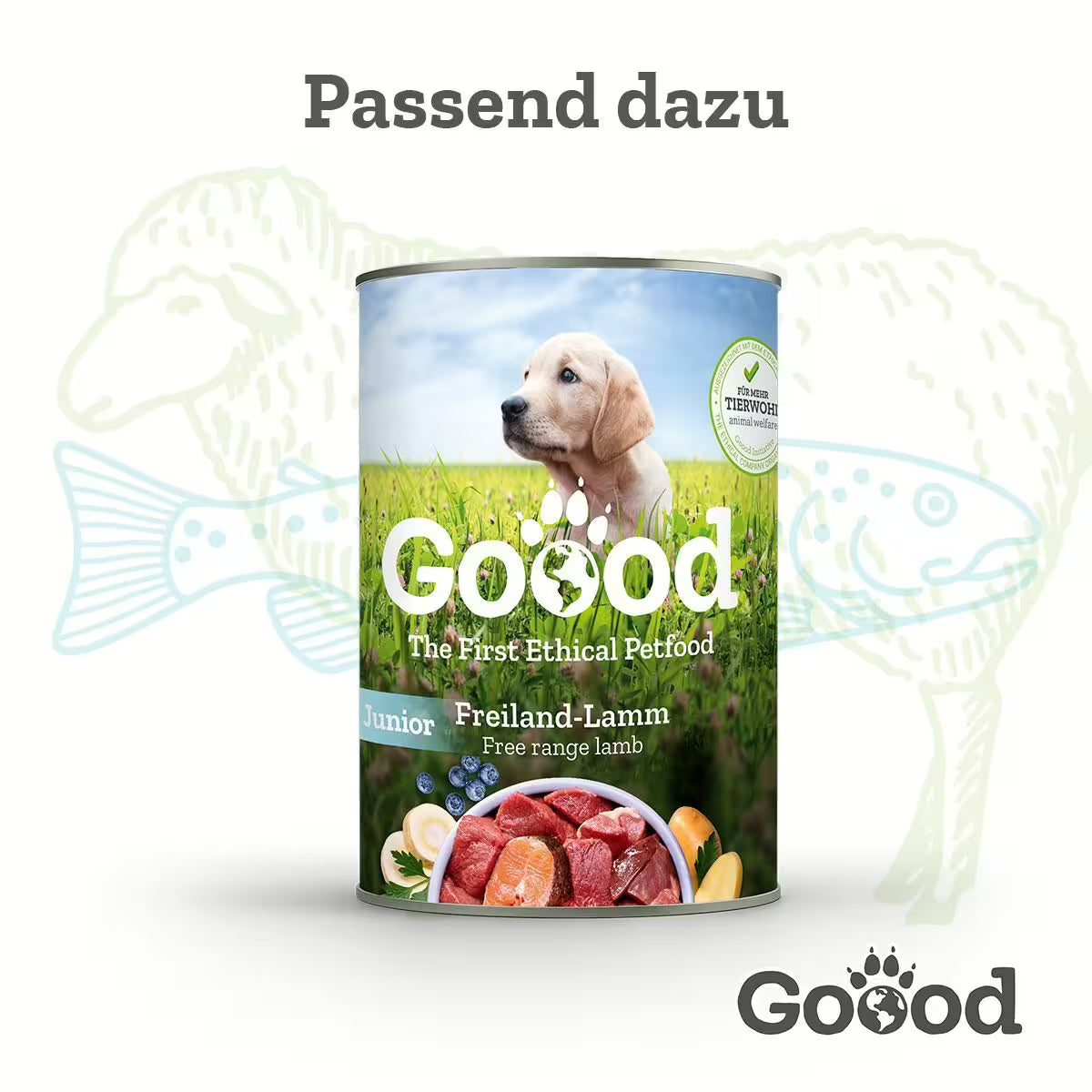 GOOOD Junior Freiland-Lamm Hundefutter bei Futter24