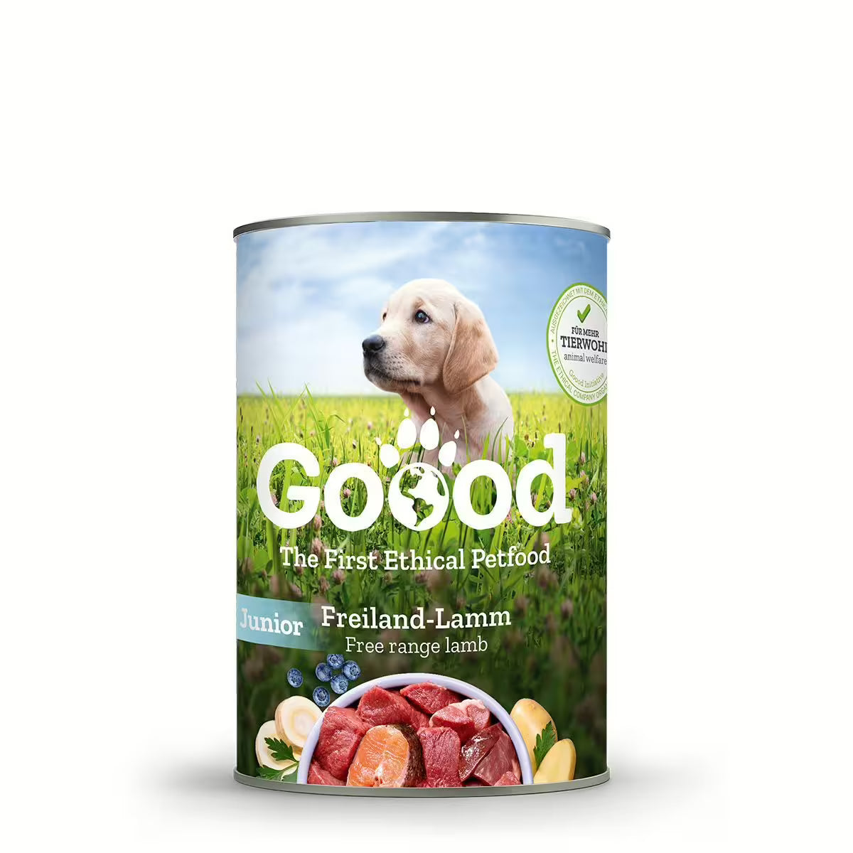 GOOOD Junior Nassfutter Lamm und Forelle bei Futter24