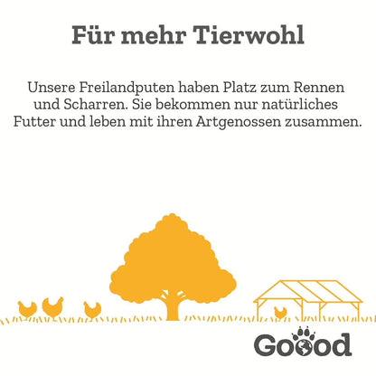 GOOOD Nassfutter Adult Freiland-Pute bei Futter24