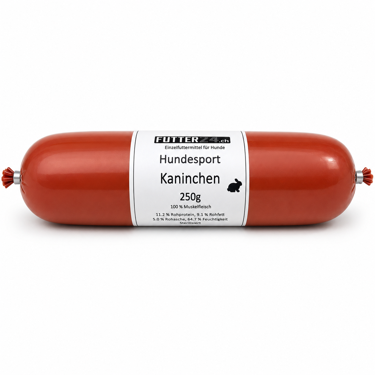 Futter24 Wurst Kaninchen 250g optimiertes Produktbild