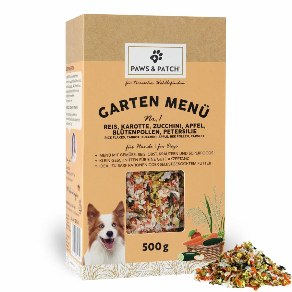 Paws and Patch Garten Menü 1 für Hunde 500g bei Futter24