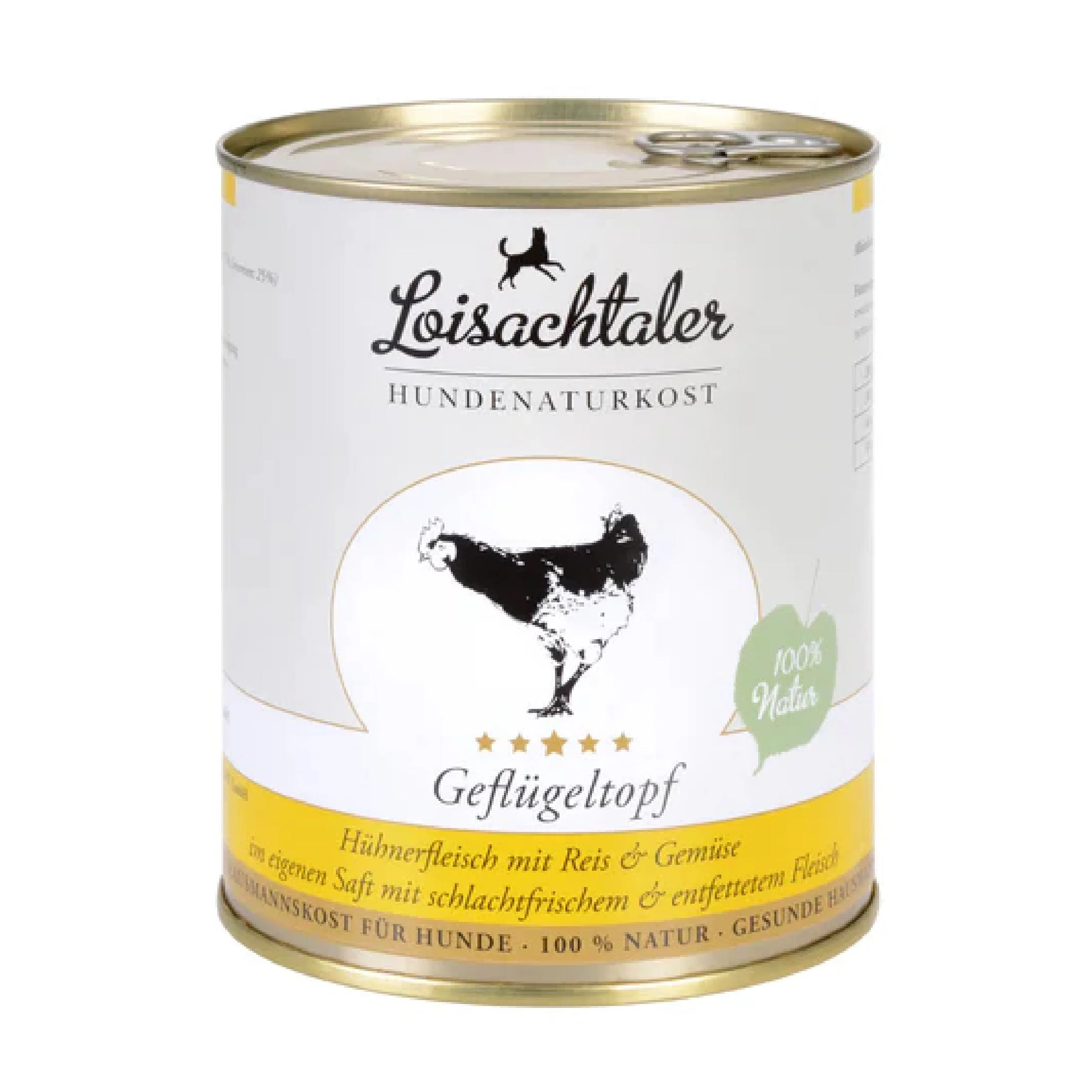 Loisachtaler Geflügeltopf Nassfutter für Hunde bei Futter24