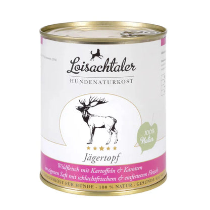 Loisachtaler Jägertopf Nassfutter für Hunde bei Futter24