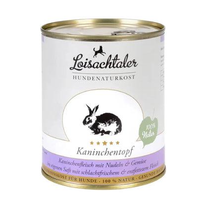 Loisachtaler Kaninchentopf Nassfutter für Hunde bei Futter24