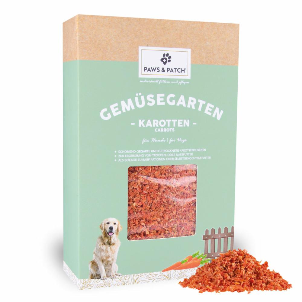 Paws and Patch Karottenflocken für Hunde 900g bei Futter24