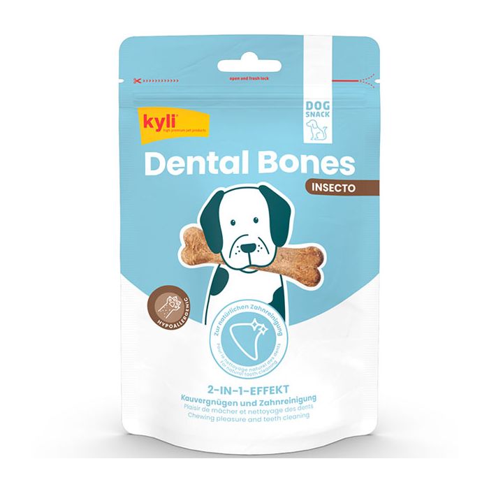 kyli Dental Bones Insecto S/M Hundesnack 2stk bei Futter24