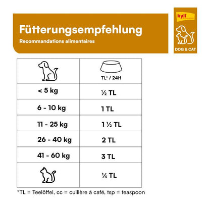 Kyli Nachtkerzenöl 250ml Ergänzungsfuttermittel bei Futter24