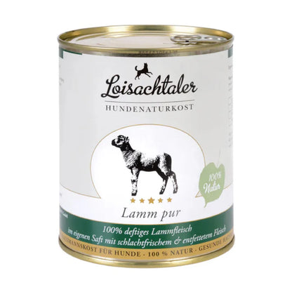Loisachtaler Lamm Pur Nassfutter für Hunde bei Futter24