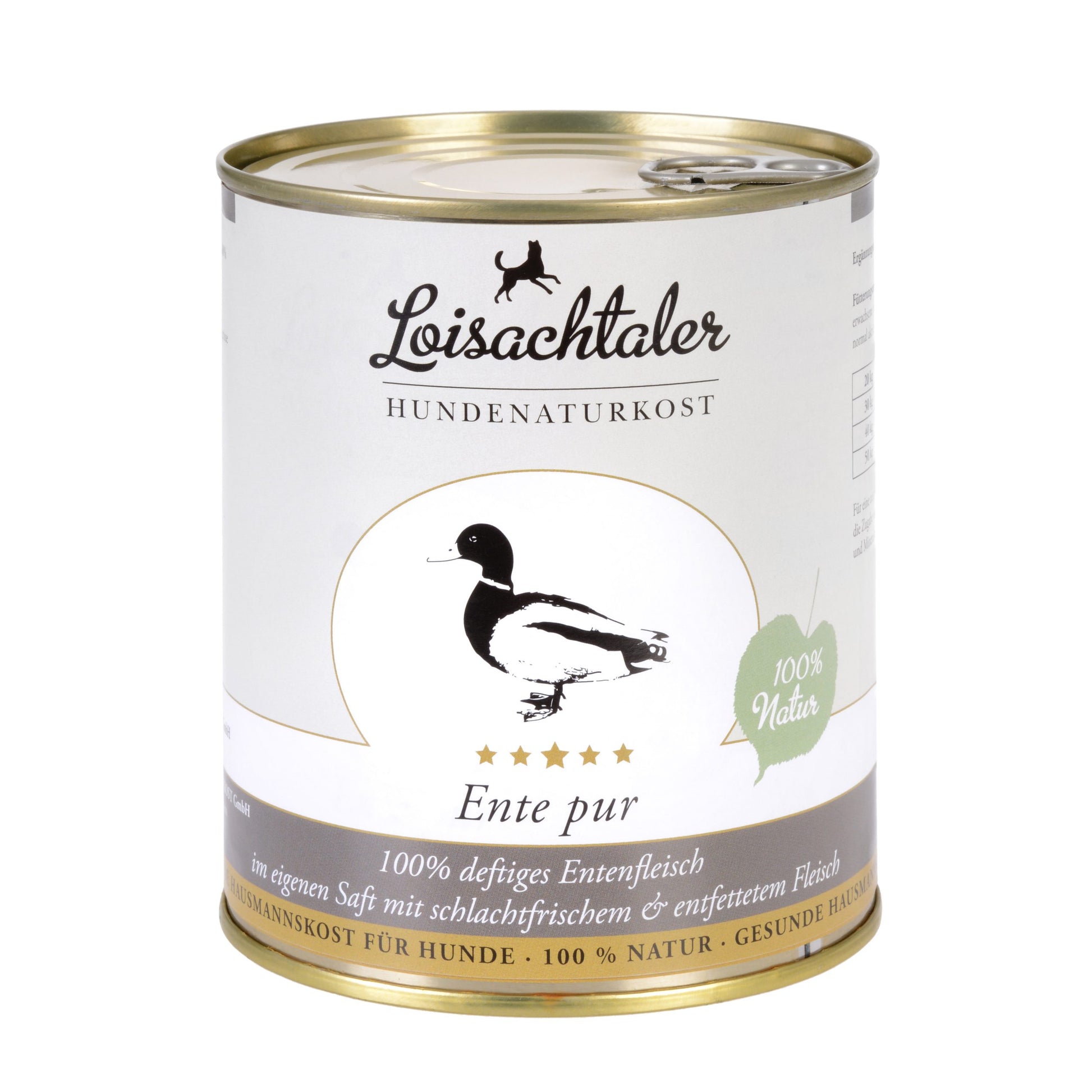 Loisachtaler Ente Pur Hundefutter bei Futter24