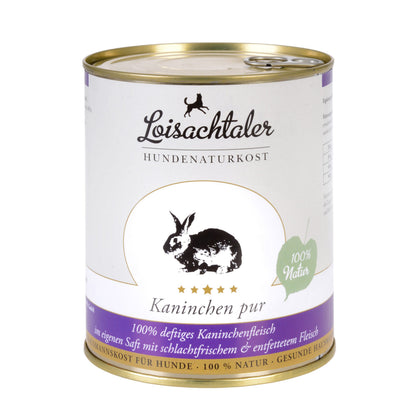 Loisachtaler Kaninchen Pur Hundefutter bei Futter24