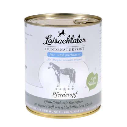 Loisachtaler Pferdetopf Nassfutter für Hunde bei Futter24