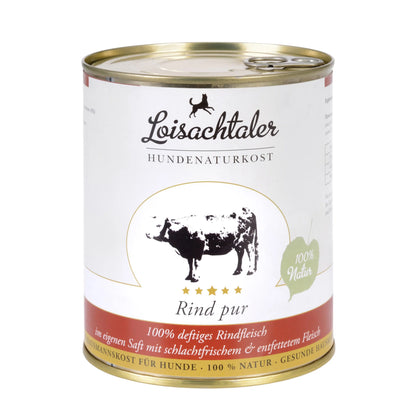 Loisachtaler Rind Pur Nassfutter für Hunde bei Futter24