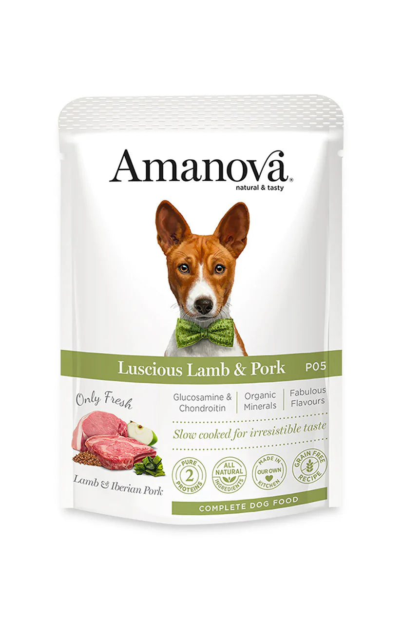 Amanova Luscious Lamb und Pork Katzen-Nassfutter mit Lamm und Schwein bei Futter24