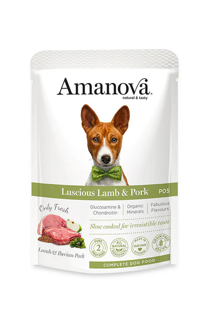 Amanova Luscious Lamb und Pork Katzen-Nassfutter mit Lamm und Schwein bei Futter24