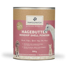 PAWS & PATCH Hagebuttenschalen Pulver 250g für Hunde, Katzen und Pferde