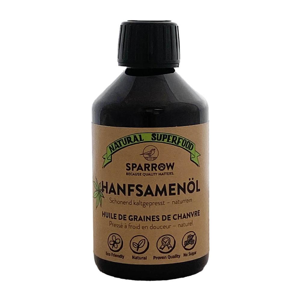 Sparrow Hanfsamenöl für Hunde und Katzen 250 ml bei Futter24