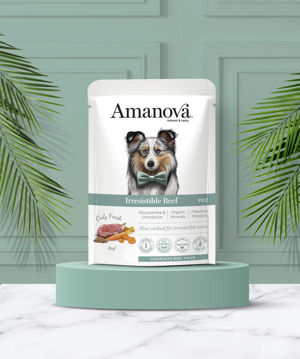 Amanova Irresistible Beef Katzen-Nassfutter mit Rind bei Futter24