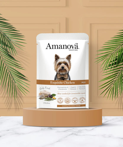 Amanova Exquisite Chicken Katzen-Nassfutter mit Huhn bei Futter24