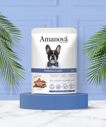 Amanova Delicious Lamb und Pumpkin Katzen-Nassfutter mit Lamm und Kürbis bei Futter24