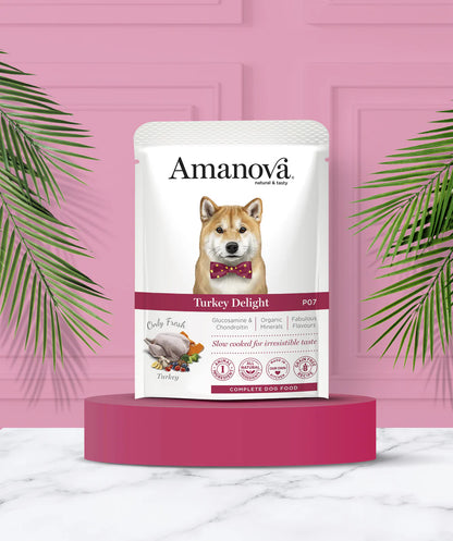 Amanova Turkey Delight Katzen-Nassfutter mit Truthahn bei Futter24