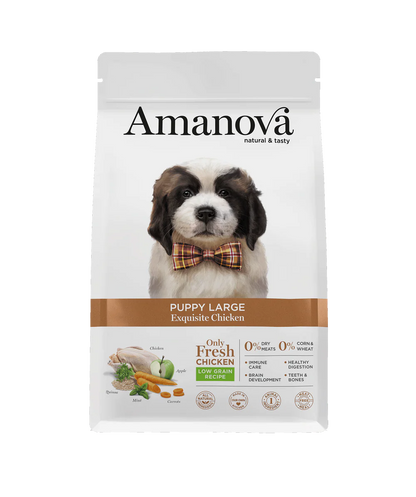 Amanova Puppy Large Exquisite Chicken Hundefutter 12kg bei Futter24