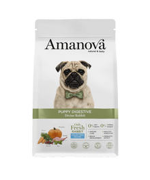 Amanova Puppy Digestive Divine Rabbit Welpenfutter mit Kaninchen bei Futter24